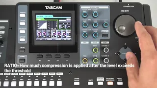 TASCAM DP-32SD & DP-24SD | Adding Mastering Effects