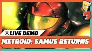 Metroid: Samus Returns Brings The Series Back To Its Roots | E3 2017 GameSpot Show