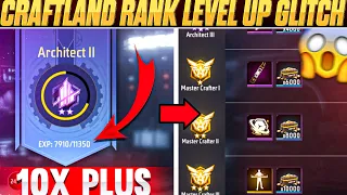 CRAFTLAND RANK KAISE BADHAEN | CRAFTLAND RANK LEVEL UP GLITCH IN FREE FIRE | CRAFTLAND RANK GLITCH