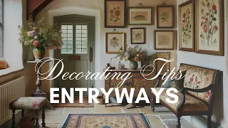 English Country Style Entryway Interior Design Ideas