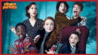 Melhores Momentos de MILLIE BOBBY BROWN e o Elenco de Stranger Things (Netflix) | Pipoca Perfeita