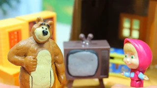 Маша и Медведь ФИКСИКИ -  РАЗБИТЫЙ ТЕЛЕВИЗОР Мультик для детей Masha and The Bear Fixiki