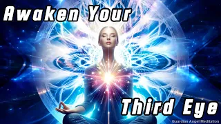 Awaken Your Third Eye In 3 Minutes (Warning: Very Strong!) Instant Effect, Emotional Healing, 528 Hz