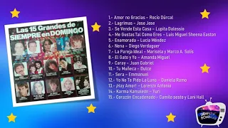 Las 15 Grandes De Siempre en Domingo