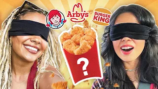 Blind Guess The Chicken Nuggets Challenge! (ft. @Valkyrae)