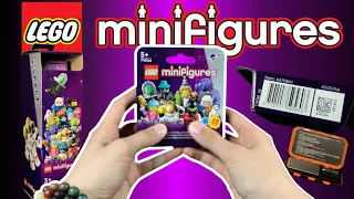 UNBOXING LEGO Series 26 Space Minifigures! QR Code & Weight Guide!