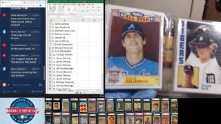 1984 Topps Baseball BBCE Rack Pack Box Break (5 Key rookie hits!)