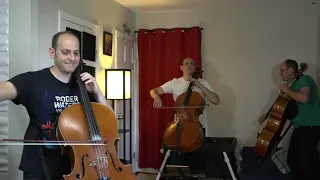 Bach Prelude 1, Reimagined for Cello Trio