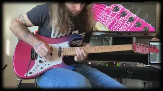 Strangeways - Love Lies Dying ( Guitar Solo Cover )