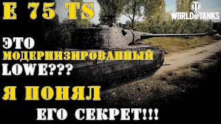 E 75 TS это модернизированный LOWE??? Я понял его секрет!!!