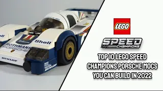 Top 10 LEGO Speed Champions Porsche MOCs you can Build in 2022