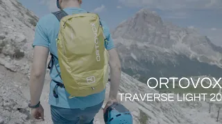 Recensione ORTOVOX Traverse light 20 - Zaino tecnico e leggero per uscite lunghe e veloci.