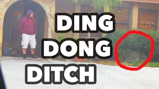 GHILLIE SUIT DING DONG DITCH PART 3!! Pranking Fans. | JOOGSQUAD PPJT