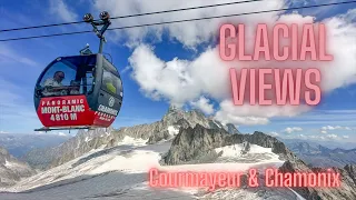 Glacial Views in Courmayeur and Chamonix