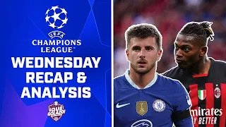 Chelsea expose "schoolboy" AC Milan, Benfica frustrate PSG, more | UCL Recap & Analysis