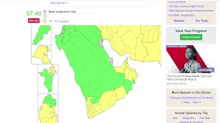 I Named all 138 First Level Subdivisions of the Middle East