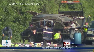 5 West Virginians die in a multi-vehicle accident in South Carolina.