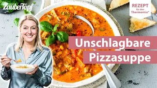 😍😍 Würzige Pizzasuppe schnell & einfach mit Hackfleisch | Thermomix® Rezept