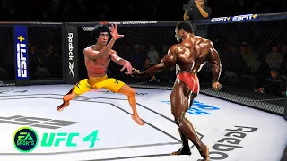 UFC4 Bruce Lee vs Lee Haney EA Sports UFC 4 PS5