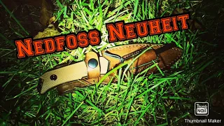 Neues Nedfoss Outdoormesser || 42a konform für Wald und EDC