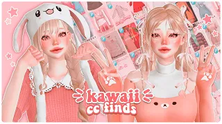 🎀 190+ Kawaii CC FINDS┊Los Sims 4 Contenido Personalizado Haul┊+CC Links