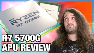 AMD $360 Ryzen 7 5700G APU Review & Benchmarks vs. R5 5600G, R7 5800X, & More