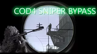 "ALL GHILLIED UP" COD4 MW1 Glitch- What happens when you don't kill Sniper