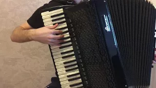 Owarimonogatari OP - Decent Black | Accordion Cover