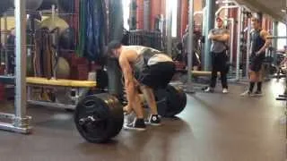 500lb deadlift raw at 167