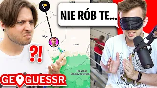 ​@graf uczy mnie (totalnego d3bila) grać w Geoguessr na ślepo