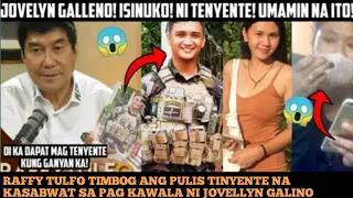 UPDATE: JOVELLYN GALLENO MURDER CASE! PULIS TINYINTE IKUKULONG! RAFFY TULFO NAG GIGIL SA PULIS