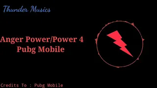 Anger Power/Power 4 Pubg Mobile - Thunder Musics