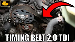 How to Change Timing Belt VW T5 2.0TDI