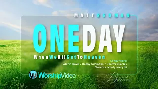 One Day - Matt Redman [With Lyrics]