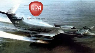 Caspian Sea Monster Ekranoplan Flight Video