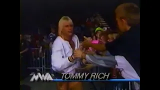 Tommy Rich vs Dutch Mantell   Pro May 26th, 1990