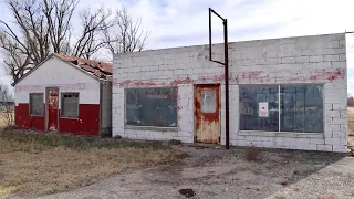 Lost Towns In Middle of Nowhere Oklahoma - Cross Country Road Trip Day Seven - 9 States In 9 Days