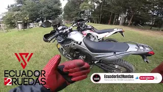 Prueba de manejo Voge Rally 300 abs - Loncin Rally 300 off-road on-road esto casi se sale de control