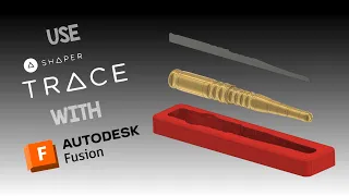 Using the Shaper Trace to Auto Trace Geometry for Autodesk Fusion