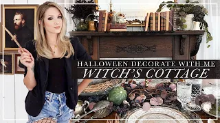 Halloween Decorate with Me 2022 // Dark Academia Witch's Cottage