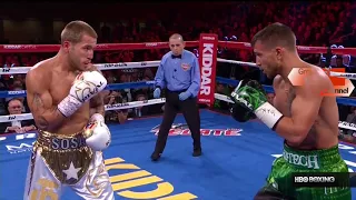 GREAT FIGHT & NO MASS STOPPEGE  VASYL LOMACHENKO VS JASON SOSA 2017 04 08