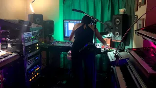 Sapphire Slows Rehearsal 230721_Live Improvisation with Buchla Music Easel + TR-909 + MiniMoog