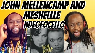 John Mellencamp and Meshell Ndegeocello - Wild Night REACTION - First time hearing