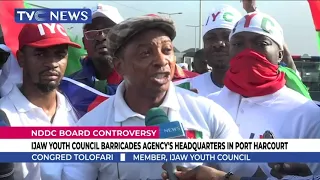 Ijaw Youth Council Barricades NDDC's Headquarters In Port Harcourt