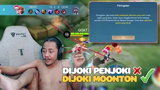 GOKIL❗️Fanny Dwi Woii AFK Langsung Di Jokiin Sama Moonton, Jago Banget Dah WKWKWK - Mobile Legends
