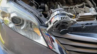 2011-2020 Toyota Sienna Alternator Replacement DIY