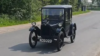 The very first Austin Seven Coupe back on the road