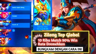 Zilong 10 Ribu Match 90% Win Rate Di Remehkan, Bantai musuh Buat Tim Terdiam | Build Tersakit Zilong