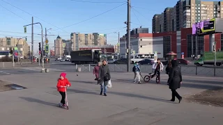 CORONAVIRUS, QUARANTINE IN RUSSIA. COVID-19. SAINT-PETERSBURG (28.03.20 DAY 1)