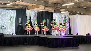 Ntxhais Deev Siab dance competition at Fresno New Year 2023-24